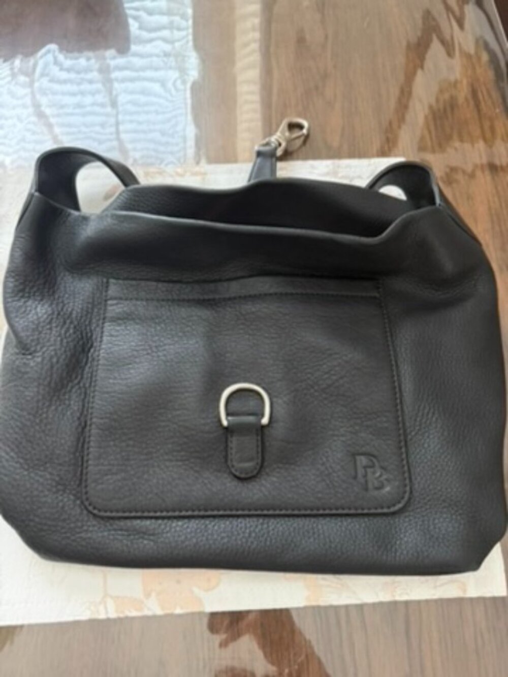 Dooney and Burke Black Hobo Bag